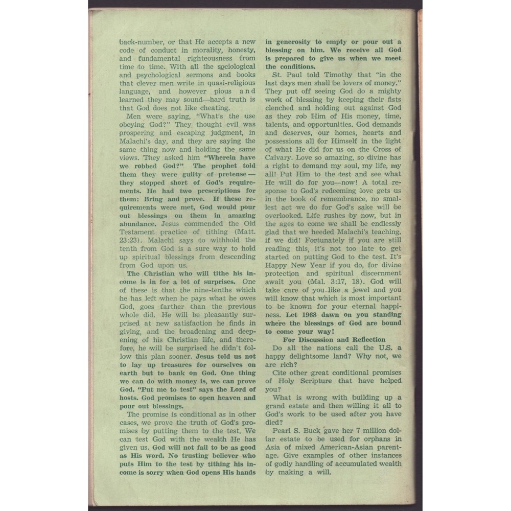 Vintage Brethren Church Magazine Lot 1940s-1960s Evangelist Womans Outlook Bible - Picture 7 of 13